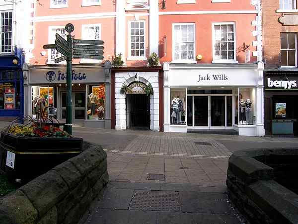 Looking towards High Ousegate.