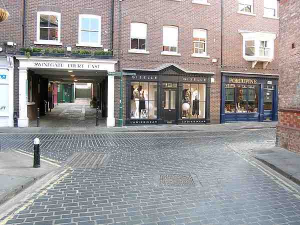 Looking towards Swinegate.