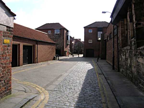 Looking towards St Andrewgate.