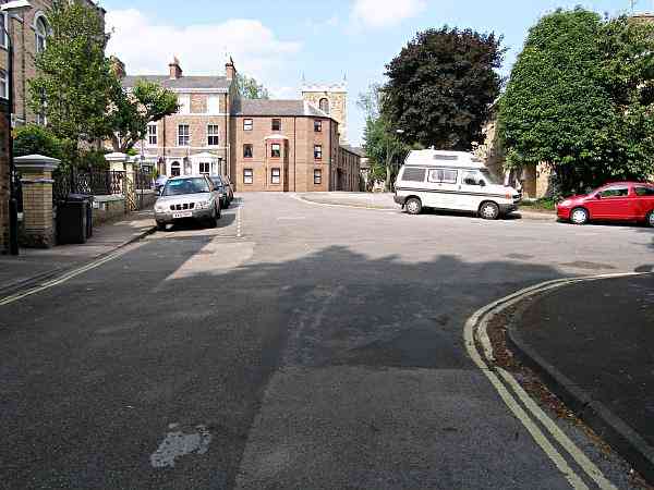 Looking towards Priory Street.