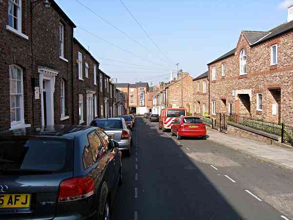 Looking towards Skeldergate.