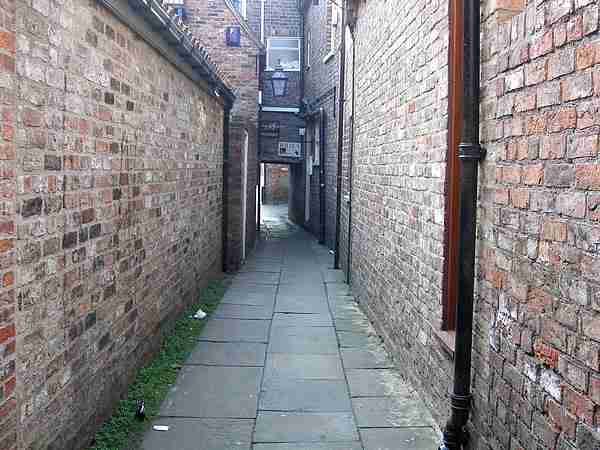 Heading towards Barley Hall and Stonegate.