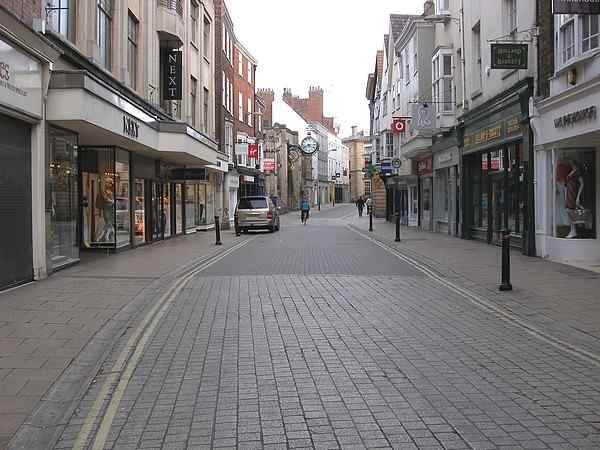 Looking towards St Helen's Square.