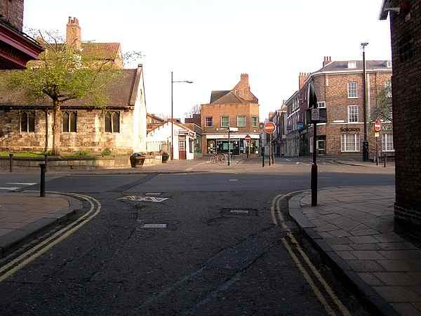 Looking North West towards the Pavement and Whip-Ma-Whop-Ma-Gate.