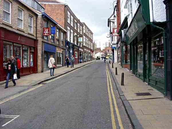 Looking North West towards the Pavement and Whip-Ma-Whop-Ma-Gate.