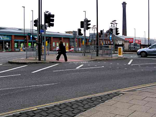 Looking towards Walmgate Bar.