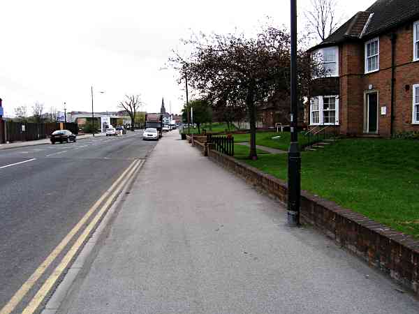 Looking towards Walmgate Bar.