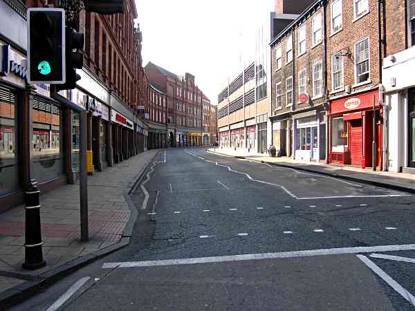 Looking towards Micklegate.