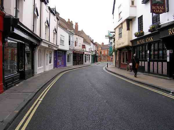 Looking towards Deangate and St Sampson's Square.