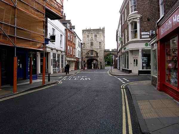 Looking towards Monk Bar.