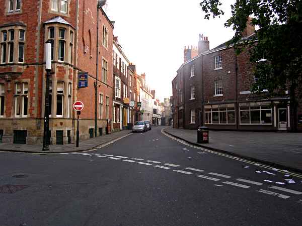 Looking towards Bootham Bar.