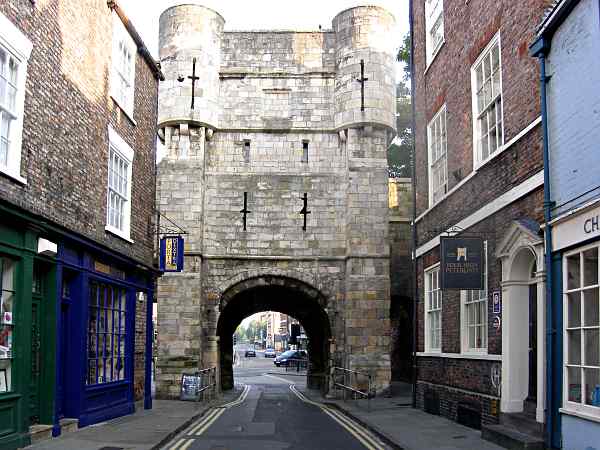 Looking towards Bootham Bar.