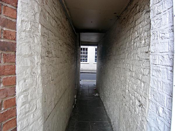 Looking towards High Petergate.