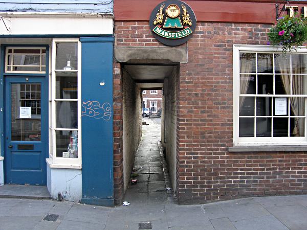 Looking towards Precentor's Court.