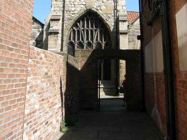 Looking towards Holy Trinity Church.