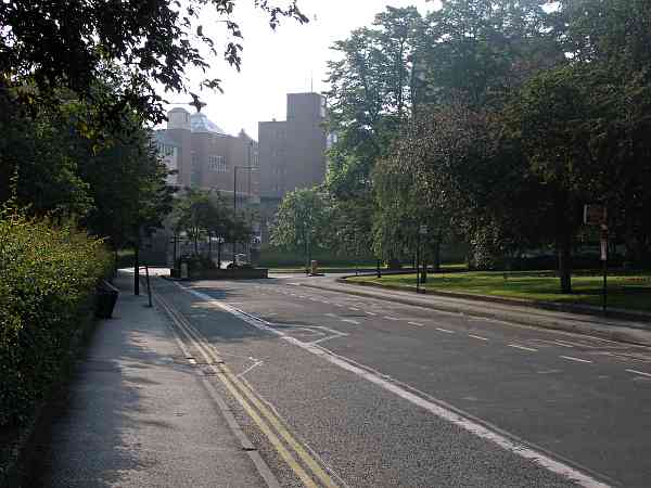 Looking towards the City.