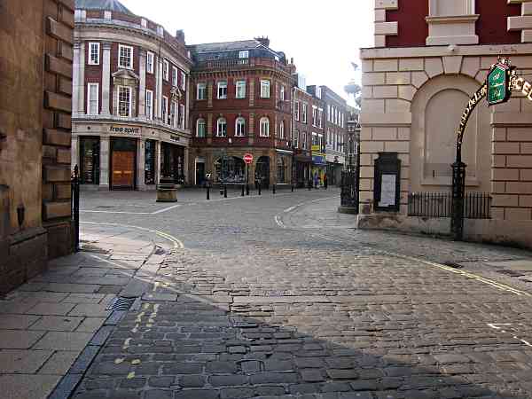 Looking towards St Helen's Square.