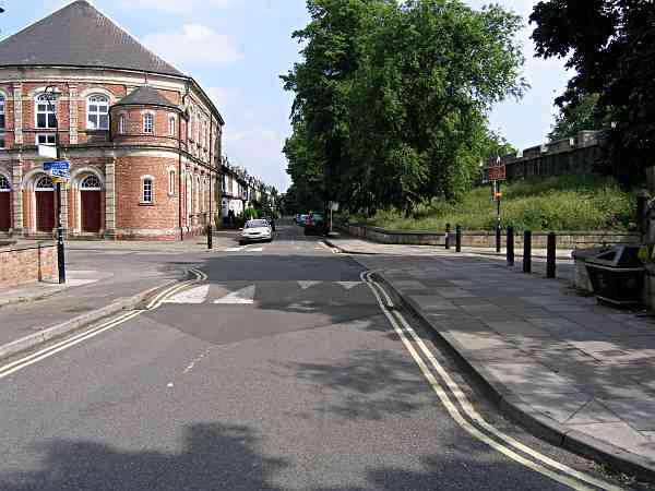 Looking towards Victoria Bar.