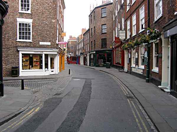 Looking towards the Minster.