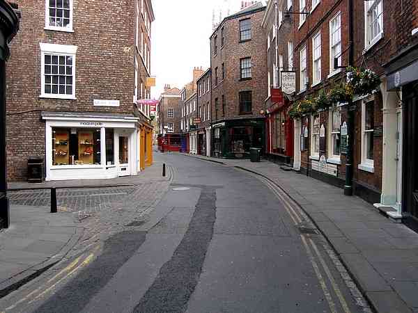Looking towards the Minster.