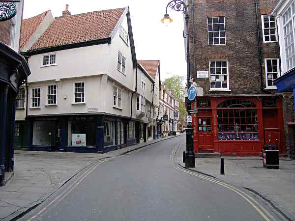 Looking towards the Minster.