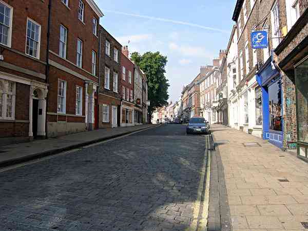 Looking towards Micklegate Bar.
