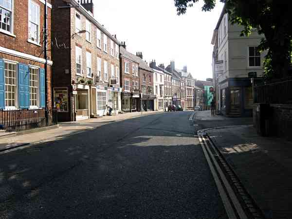 Looking towards Bridge Street and the City Centre..