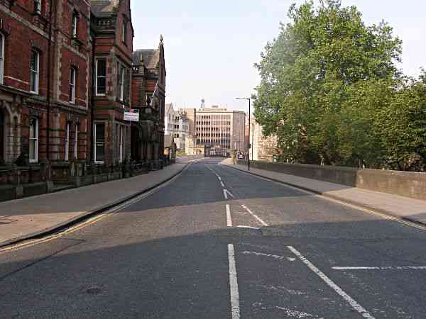 Looking towards Lendal Bridge.