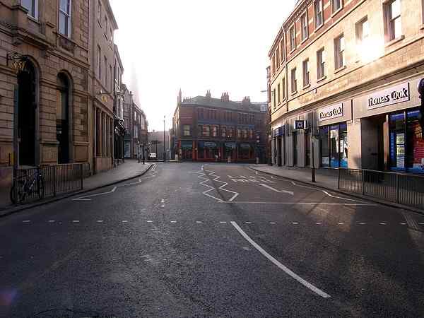 Looking towards Castlegate.