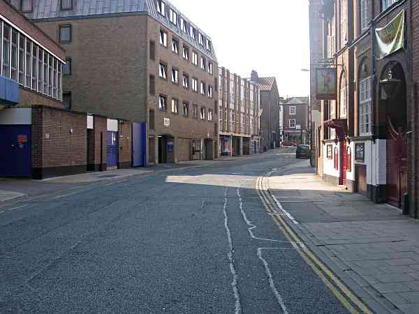 Looking towards Micklegate and Skeldergate..