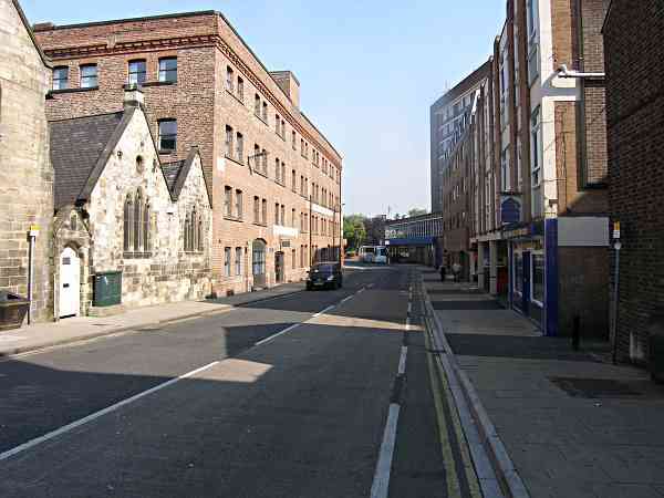Looking towards Wellington Row and Lendal Bridge.