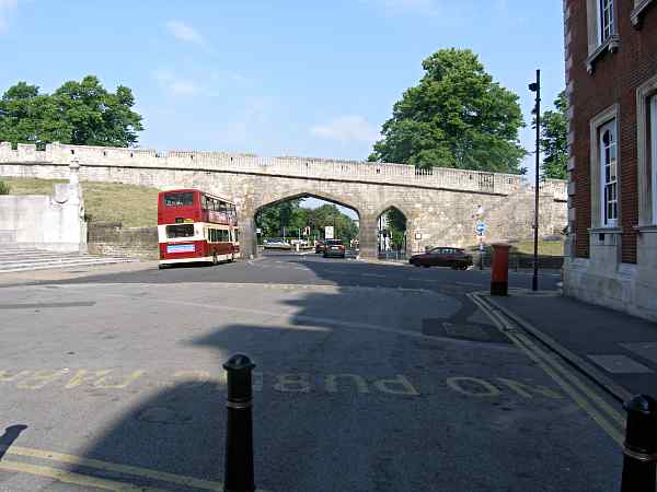 Looking towards Station Road and the bar Walls.