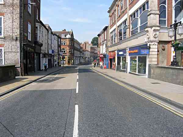 Looking towards Micklegate.