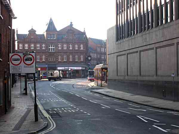 Looking towards George Hudson Street.