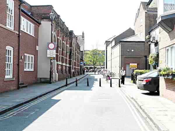 Looking South West towads King's Square.
