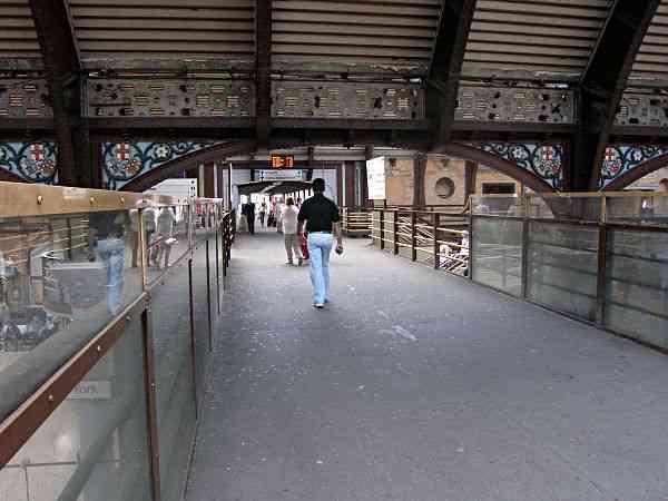 Looking towards Platforms 5 to 11.