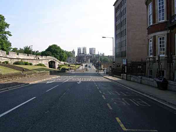 Looking towards Lendal Bridge.