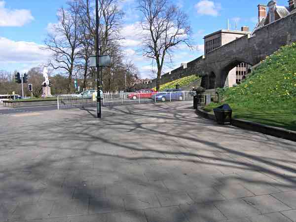 Heading towards the City.