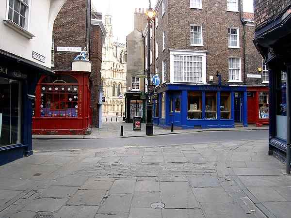  Looking towards Petergate and the Minster.