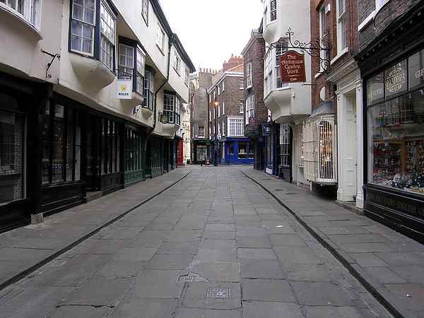  Looking towards Petergate and the Minster.