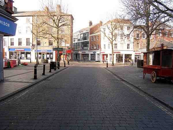 South east side looking south towards Feasegate.