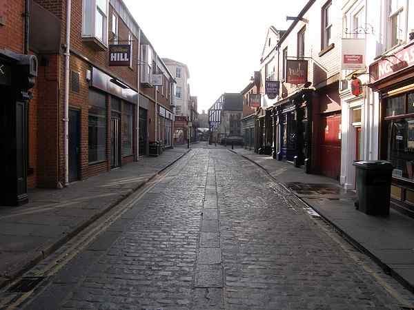 Looking towards Church Street.
