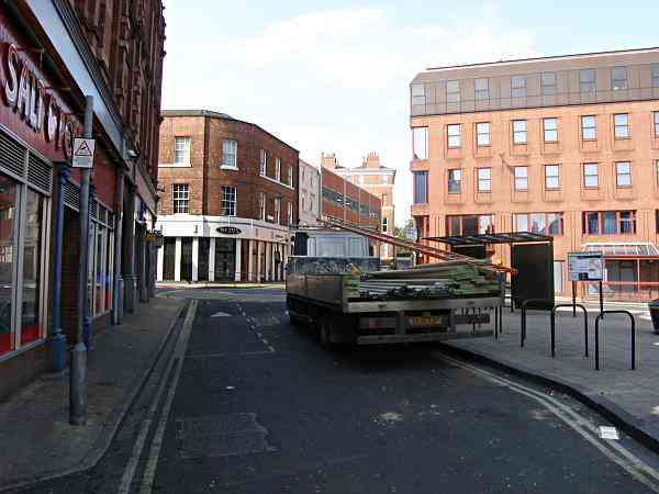 Looking towards Rougier Street and Toft Green.