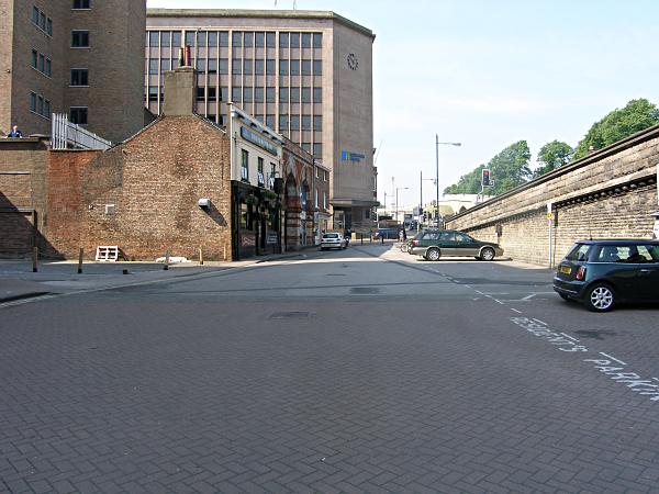 Looking towards Rougier Street..