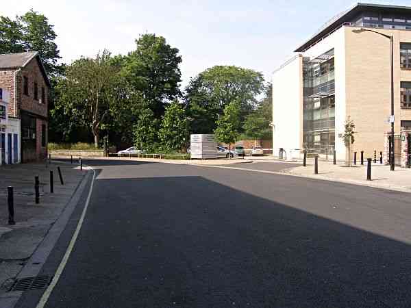Looking towards Bar Lane and the Bar Walls.