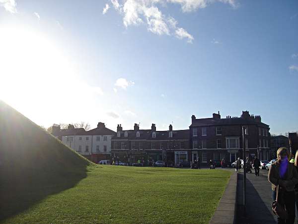 Looking towards Castle Mills Bridge and Skeldergate Bridge.