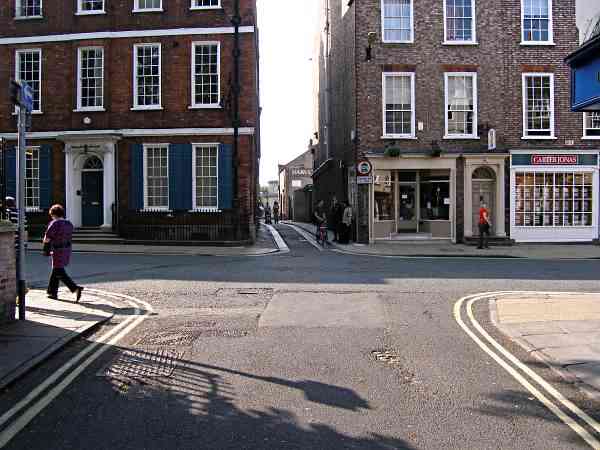 Looking towards Micklegate.
