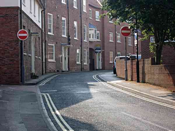 Looking towards Micklegate.