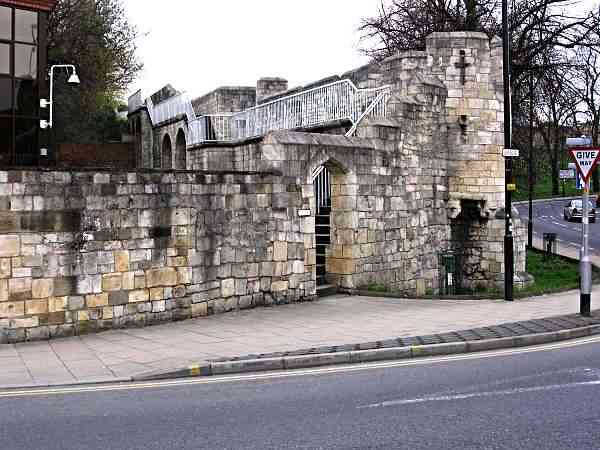 Looking at the site of Layerthorpe Postern.