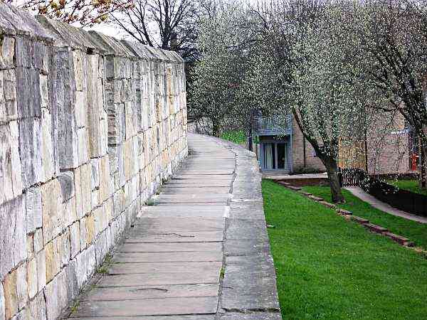 Looking towards Walmgate Bar.